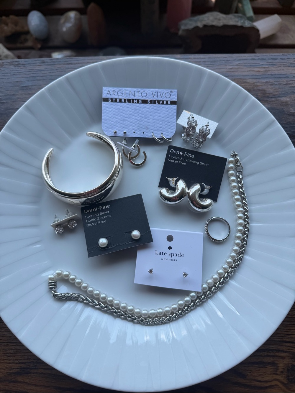 Silver Jewelry Lot Kate Spade Sterling Silver
